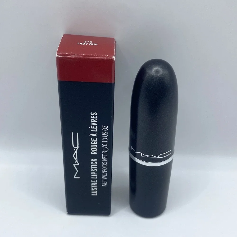 MAC Lustre Lipstick - #510 LADY BUG - Full Size 0.10oz NIB
